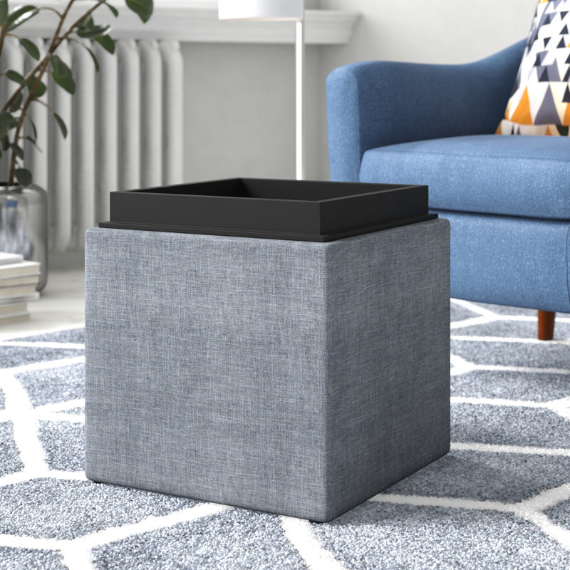 17 Stories Corsica Gepolsterter Hocker mit Stauraum & Bewertungen